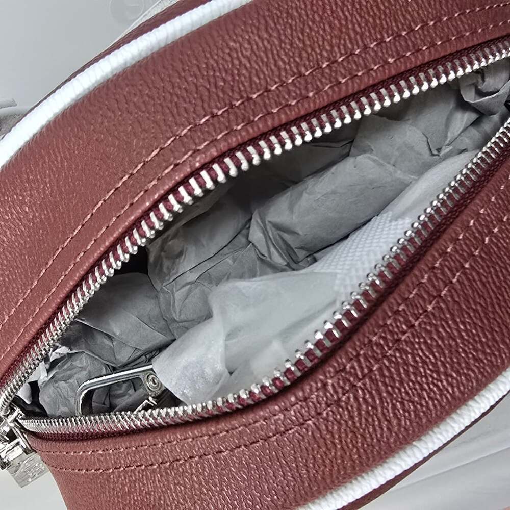 Von Dutch Brown & White Two-Tone Bowling Bag with Wings Design - Picture 8 of 10
